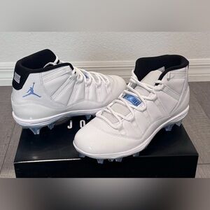 Air Jordan 11 Mid TD Football Cleats Legend Blue Mens Size 12